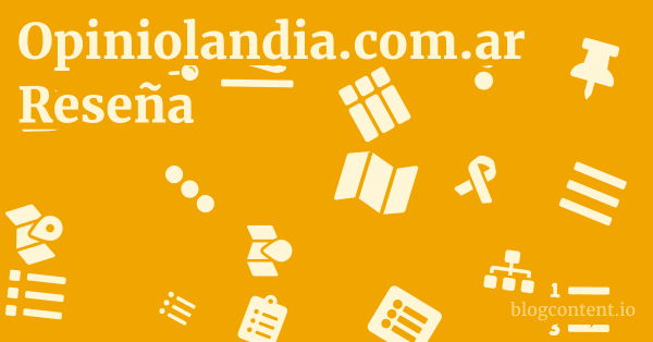Opiniolandia.com.ar Reseña