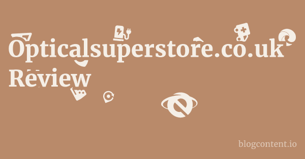 Opticalsuperstore.co.uk Review 1 by Partners
