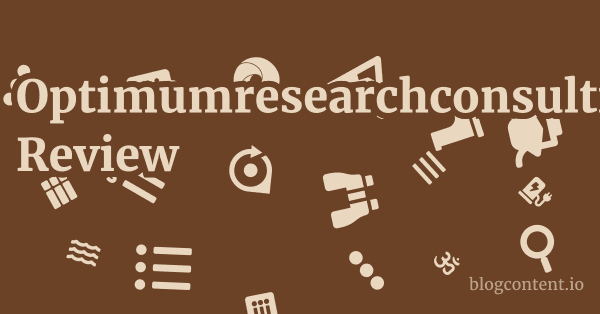 Optimumresearchconsulting.com Review 1 by Partners