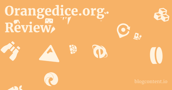 Orangedice.org Review 1 by Partners