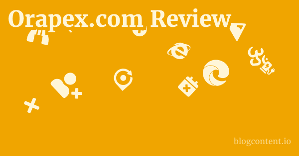 Orapex.com Review 1 by Partners