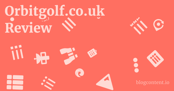 Orbitgolf.co.uk Review 1 by Partners