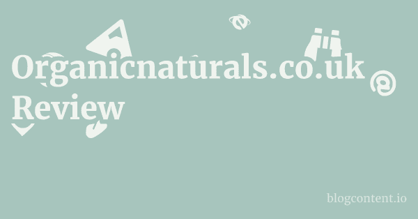 Organicnaturals.co.uk Review 1 by Partners