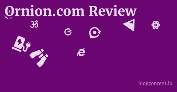 Ornion.com Review 1 by Partners