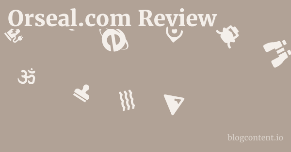 Orseal.com Review 1 by Partners