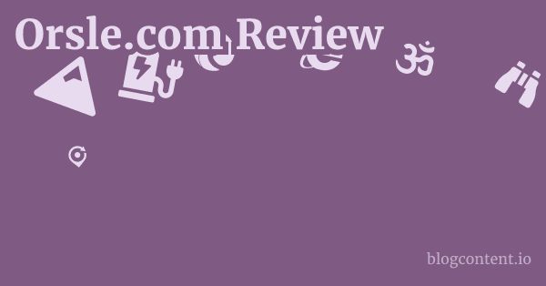 Orsle.com Review 1 by Partners