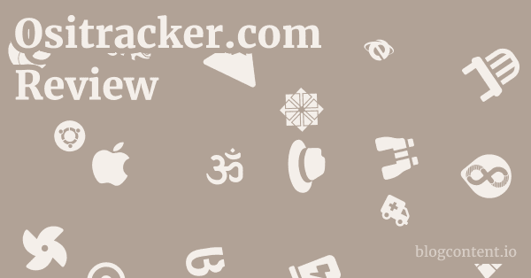 Ositracker.com Review 1 by Partners