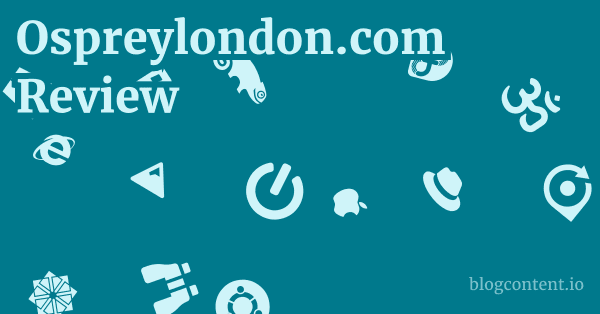 Ospreylondon.com Review 1 by Partners