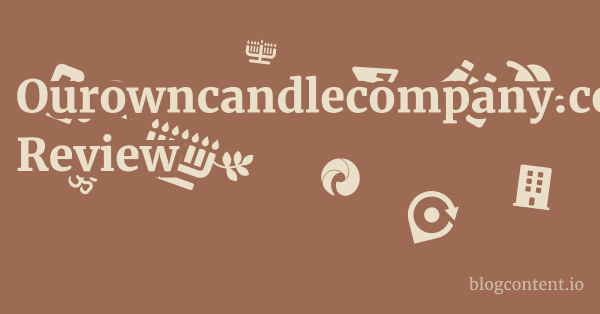 Ourowncandlecompany.co.uk Review 1 by Partners