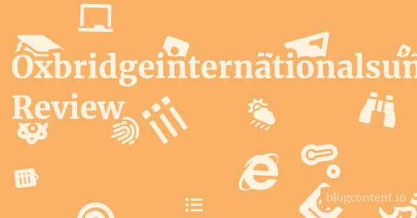 Oxbridgeinternationalsummerschool.com Review 1 by Partners