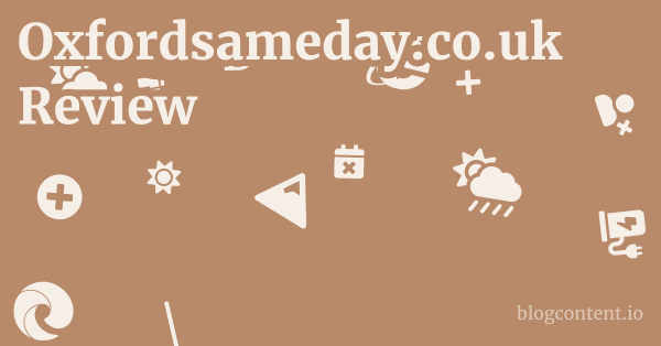 Oxfordsameday.co.uk Review 1 by Partners