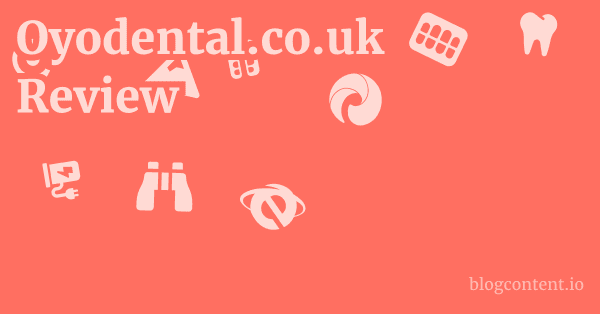 Oyodental.co.uk Review 1 by Partners