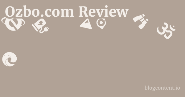 Ozbo.com Review 1 by Partners