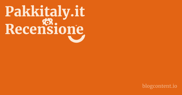 Pakkitaly.it Recensione 1 by Partners