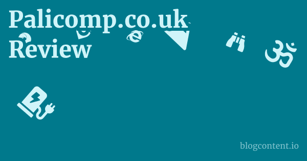 Palicomp.co.uk Review 1 by Partners