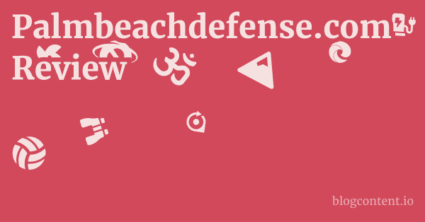 Palmbeachdefense.com Review 1 by Partners