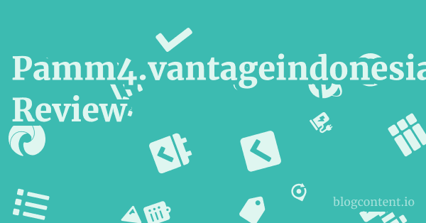 Pamm4.vantageindonesia.com Review 1 by Partners