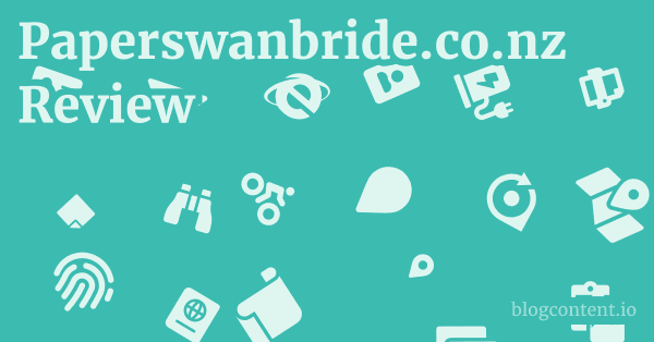 Paperswanbride.co.nz Review 1 by Partners