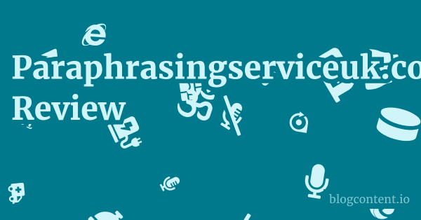 Paraphrasingserviceuk.com Review 1 by Partners