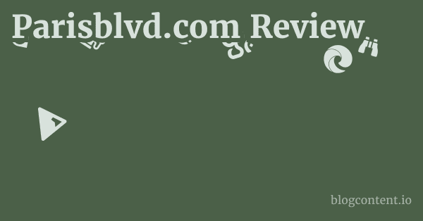 Parisblvd.com Review 1 by Partners