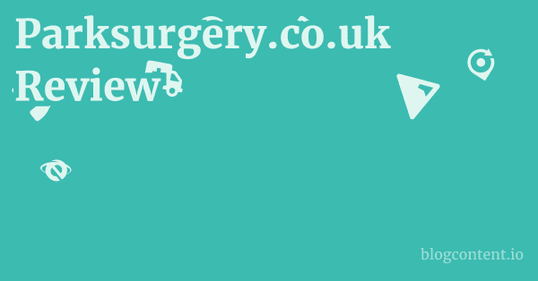 Parksurgery.co.uk Review 1 by Partners