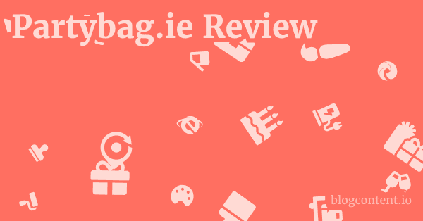 Partybag.ie Review 1 by Partners