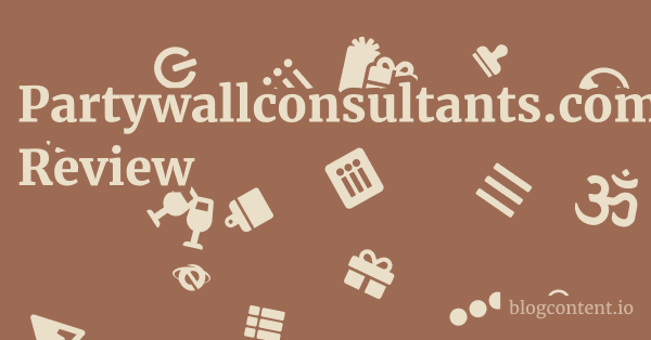 Partywallconsultants.com Review