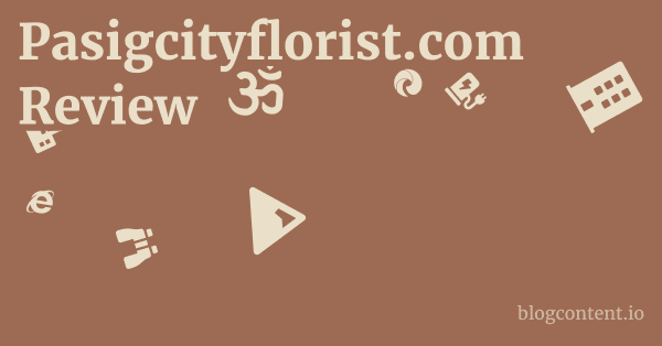 Pasigcityflorist.com Review 1 by Partners