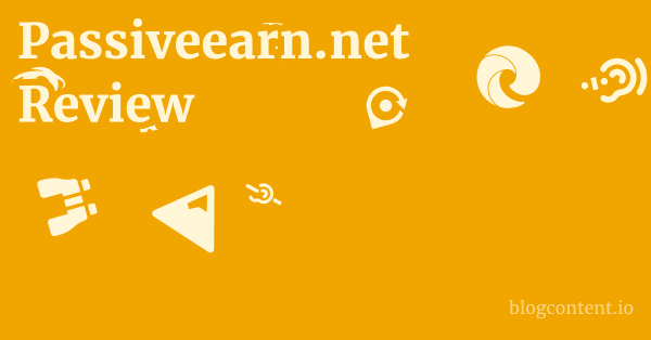 Passiveearn.net Review 1 by Partners