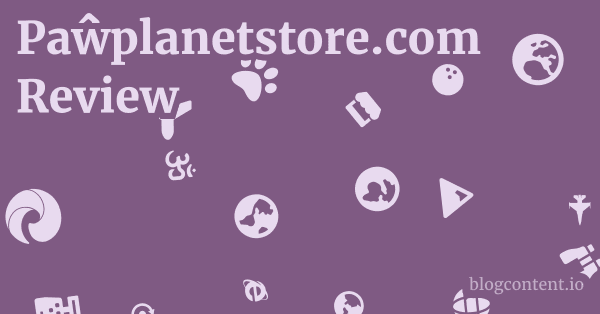 Pawplanetstore.com Review 1 by Partners