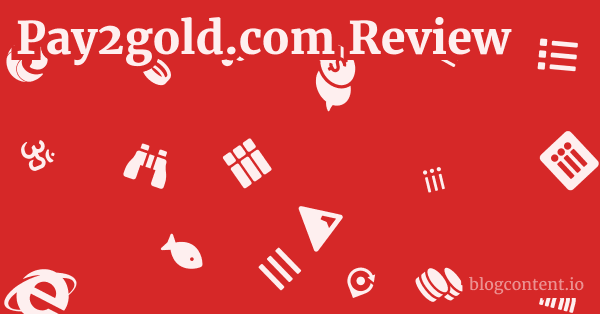 Pay2gold.com Review 1 by Partners