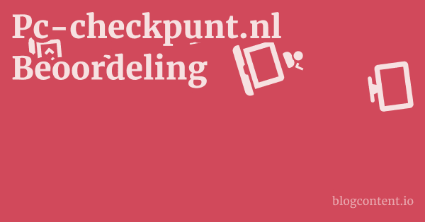 Pc-checkpunt.nl Beoordeling 1 by Partners