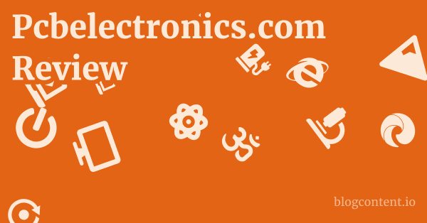 Pcbelectronics.com Review 1 by Partners