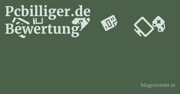 Pcbilliger.de Bewertung 1 by Partners