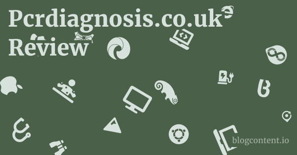 Pcrdiagnosis.co.uk Review 1 by Partners