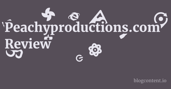 Peachyproductions.com Review 1 by Partners