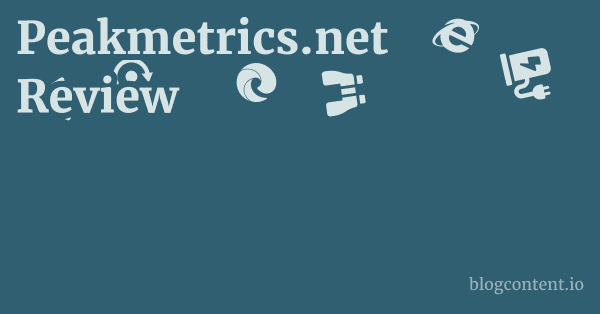 Peakmetrics.net Review 1 by Partners
