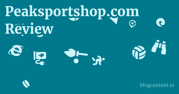 Peaksportshop.com Review 1 by Partners