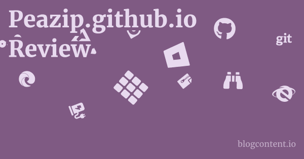 Peazip.github.io Review 1 by Partners