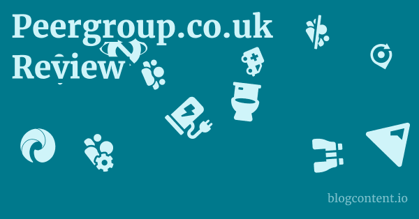 Peergroup.co.uk Review 1 by Partners