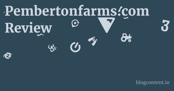 Pembertonfarms.com Review 1 by Partners
