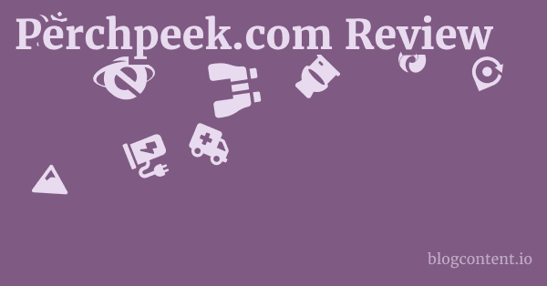 Perchpeek.com Review 1 by Partners