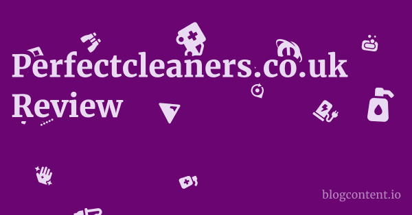 Perfectcleaners.co.uk Review 1 by Partners