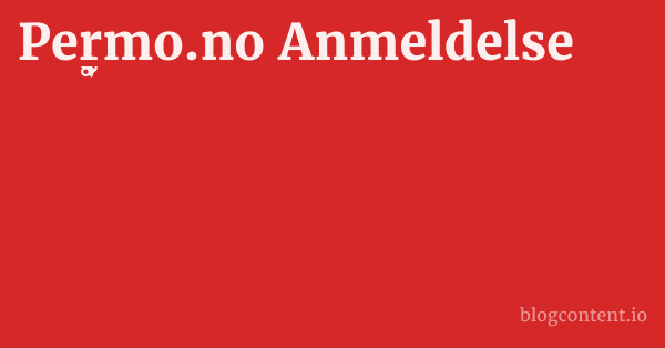 Permo.no Anmeldelse 1 by Partners