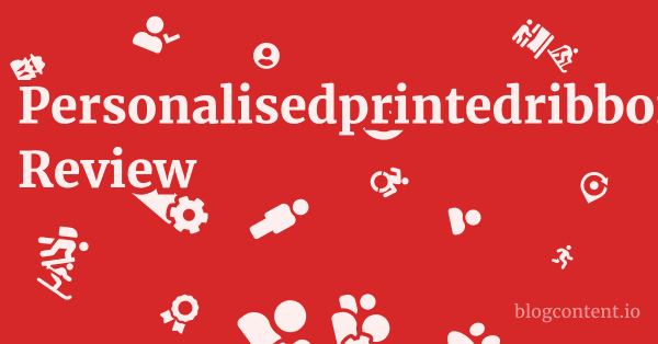Personalisedprintedribbons.co.uk Review 1 by Partners