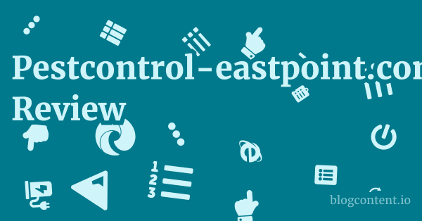 Pestcontrol-eastpoint.com Review 1 by Partners