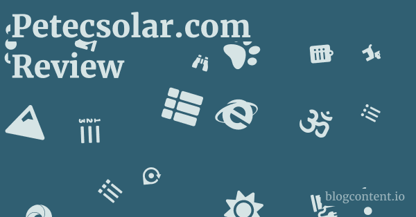 Petecsolar.com Review 1 by Partners