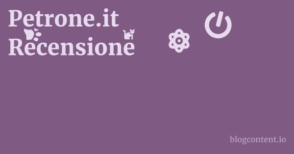 Petrone.it Recensione 1 by Partners