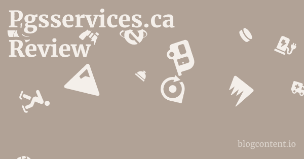 Pgsservices.ca Review 1 by Partners