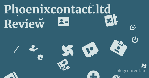 Phoenixcontact.ltd Review 1 by Partners